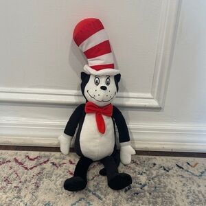 ✨ 3 FOR $10 ✨ Dr. Seuss Cat in the Hat Stuffed Animal - Red, White, Black